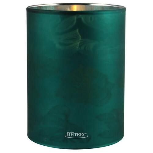 Светодиодная свеча в стакане Jumelles 10 см, на батарейках Peha