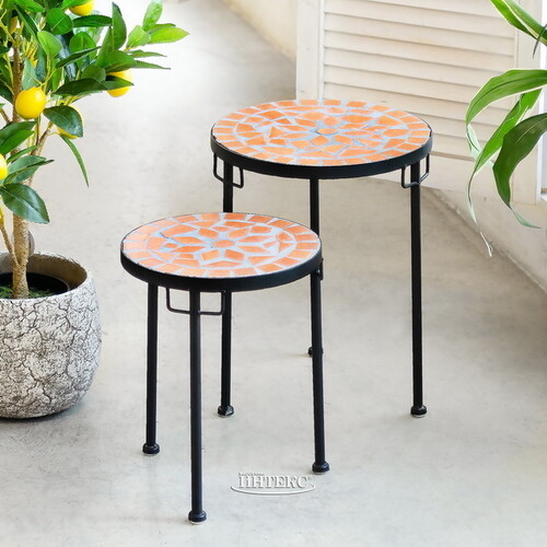 Комплект столиков для цветов Terra 32-38 см, 2 шт Koopman