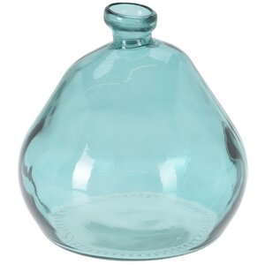 Стеклянная ваза Adagio 19 см бирюзовая Koopman фото 6