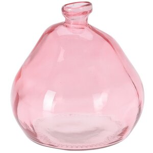 Стеклянная ваза Adagio 19 см розовая Koopman фото 6