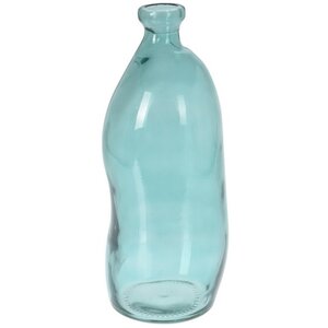Стеклянная ваза-бутылка Adagio 36 см бирюзовая Koopman фото 8