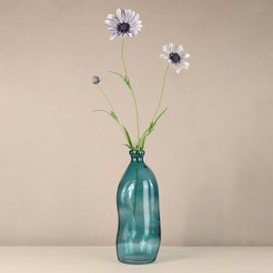 Стеклянная ваза-бутылка Adagio 36 см бирюзовая Koopman фото 4