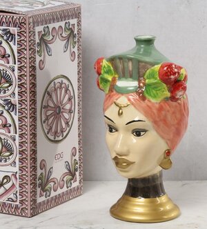 Декоративная ваза Принцесса Лилавати 18 см (EDG, Италия). Артикул: 016836-95-1