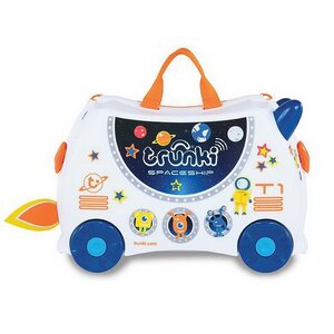 Детский чемодан на колесиках Космический Корабль Скай Trunki фото 1