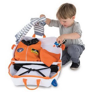 Детский чемодан на колесиках Космический Корабль Скай Trunki фото 4