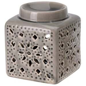 Керамический подсвечник-аромалампа Kayseri Gray 12 см Koopman фото 1