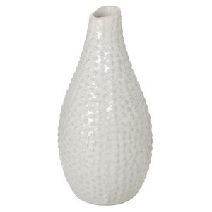 Керамическая ваза Tessa 18 см белая Boltze фото 4