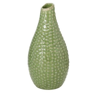 Керамическая ваза Tessa 18 см светло-зеленая Boltze фото 4