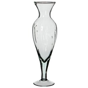 Стеклянная ваза на ножке Хелена 30 см Edelman фото 1