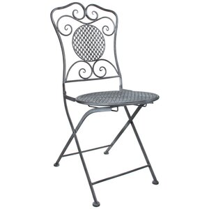 Складной стул Триббиани 91*53*41 см, серый, металл Edelman фото 1