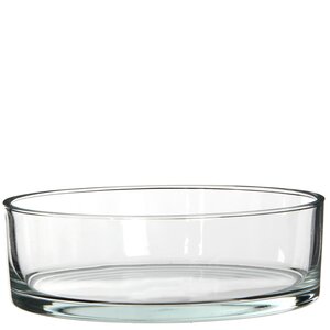 Плоская ваза Пенелопа 25*8 см, стекло Edelman фото 1
