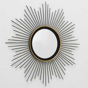 Настенное зеркало - солнце Йоко 50 см (Boltze, Германия). Артикул: 1021289