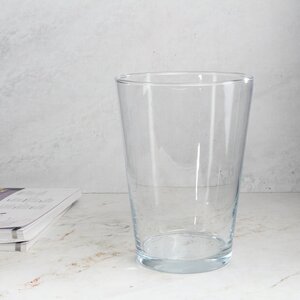 Стеклянная ваза Вьервиль 20 см