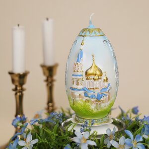 Пасхальная свеча Собор 25 см Омский Свечной фото 2