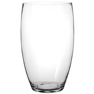 Стеклянная ваза Бриджит 25 см прозрачная Edelman фото 1
