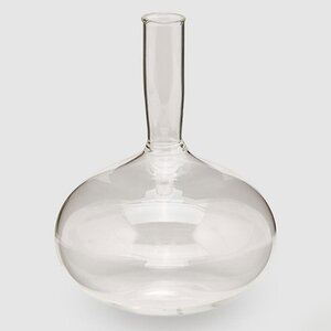Стеклянная ваза Дориэна 18 см