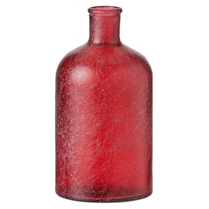 Декоративная бутылка Феличе 22 см бордовая (Edelman, Нидерланды). Артикул: ID51022