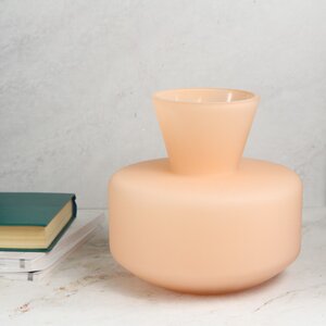 Декоративная ваза Элебрун 20 см персиковая (EDG, Италия). Артикул: 105764-32