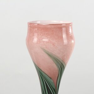 Декоративная ваза Albigono 45 см розово-зеленая EDG фото 5