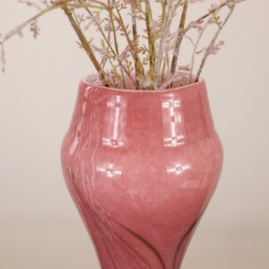 Декоративная ваза Albigono 35 см изумрудно-розовая EDG фото 4