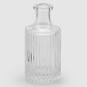 Стеклянная ваза-бутылка Моник 14*7 см (EDG, Италия). Артикул: 108176-00