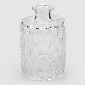 Стеклянная ваза-бутылка Айрин 11*7 см (EDG, Италия). Артикул: 108193-00