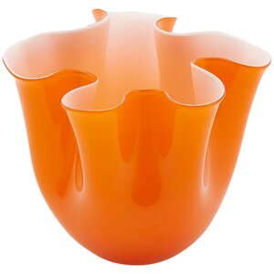 Декоративная ваза Алеберта 14 см оранжевая EDG фото 1
