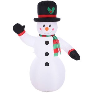 Надувная фигура Снеговик - Christmas is coming 2 м с LED подсветкой, IP44 (Edelman, Нидерланды). Артикул: ID71187