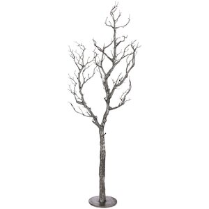 Декоративное дерево Элерия 107 см серебряное (Edelman, Нидерланды). Артикул: ID77971