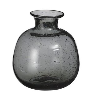 Стеклянная ваза Эрнестина 11 см черная Edelman фото 1
