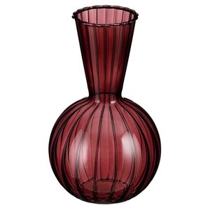 Стеклянная ваза Malu 17 см рубиновый Edelman фото 1