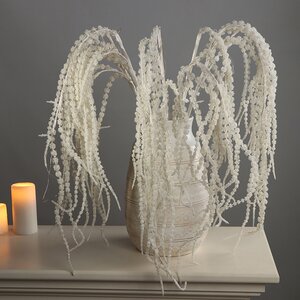 Светящаяся ветка для декора Blanca 116 см, 20 теплых белых LED ламп, на батарейках Edelman фото 3