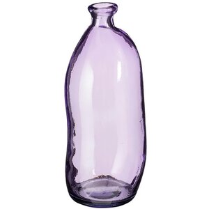 Стеклянная ваза-бутылка Saladero 35 см лиловая Edelman фото 1