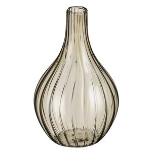 Стеклянная ваза Amante: Kelvin 14 см оливковая Edelman фото 1