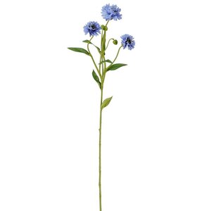 Искусственный букет Corn Flower 62 см голубой Edelman фото 3