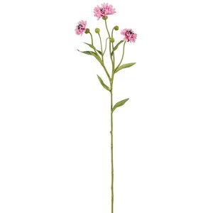 Искусственный букет Corn Flower 62 см розовый Edelman фото 3
