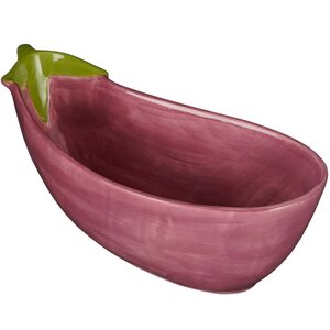 Керамический салатник Eggplant 28*12 см Edelman фото 1