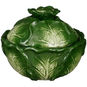 Керамический салатник Cabbage 13 см с крышкой Edelman фото 1