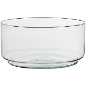 Плоская ваза Мартенвиль 26*13 см, стекло Edelman фото 1