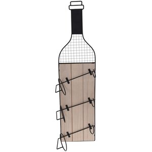 Настенный держатель для бутылок Дамалис 84*21*10 см (Koopman, Нидерланды). Артикул: ID73520