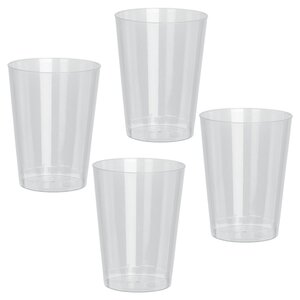 Пластиковые стаканы для воды Кристи, 4 шт, 280 мл Koopman фото 1