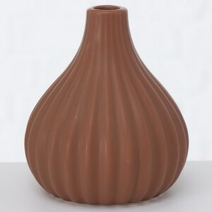 Керамическая ваза Wilma Brown 13 см Boltze фото 1