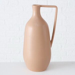 Керамическая ваза Флорино 36 см бежевая (Boltze, Германия). Артикул: 2009771-1