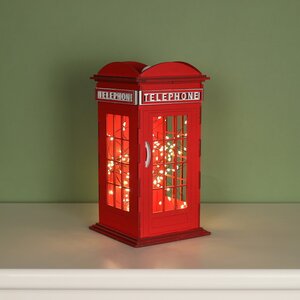 Декоративная фигурка Телефонная Будка - London 24 см Christmas Apple фото 3