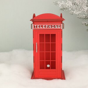Декоративная фигурка Телефонная Будка - London 24 см Christmas Apple фото 8