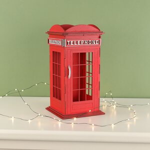 Декоративная фигурка Телефонная Будка - London 24 см Christmas Apple фото 2