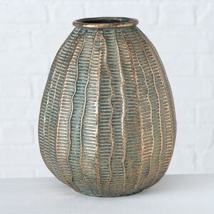 Декоративная ваза Esbruno 27 см, металл (Boltze, Германия). Артикул: 2012402
