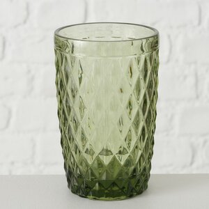 Стакан для воды Шатель 600 мл зеленый, стекло (Boltze, Германия). Артикул: 2017843-2