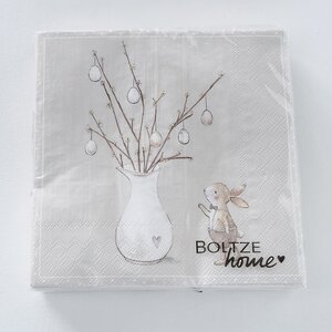 Бумажные салфетки Easter Bunny 17*17 см, 20 шт (Boltze, Германия). Артикул: 2018172-1