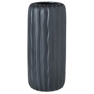 Керамическая ваза Фрегана 26 см черная Boltze фото 6